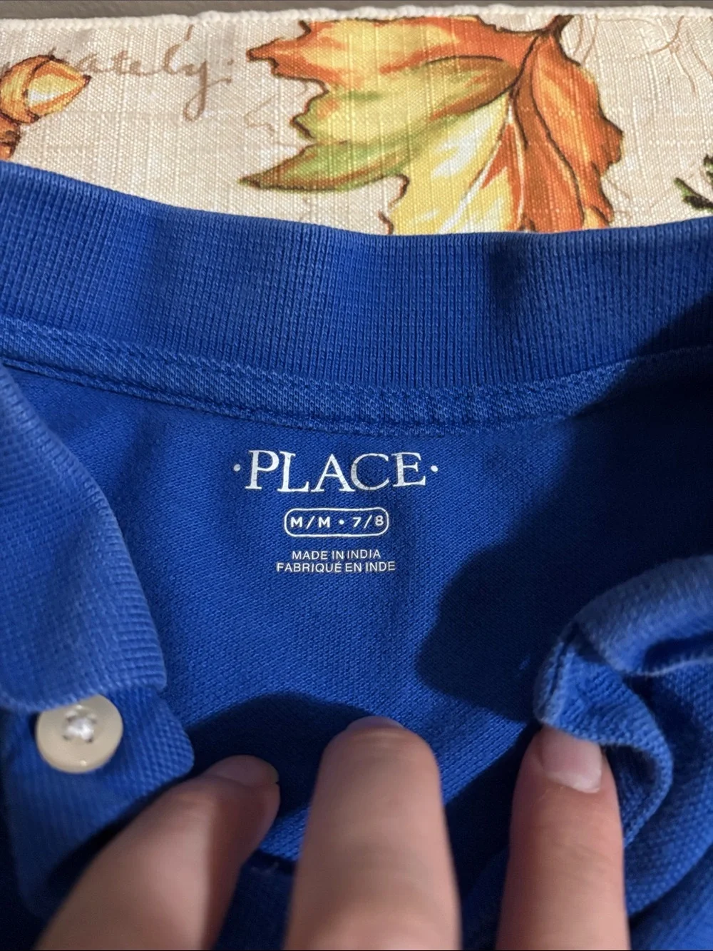 The Children's Place Boys' Royal Blue Polo Shirt